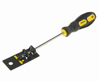 Отвертка крестовая PH1х125мм Ø5мм магнитная с противоскользящей ручкой (с держателем ) ER-7DH-07H ЭВ